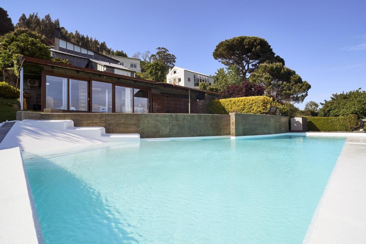 Apartamento Con Piscina Y Excelentes Vistas フェロル エクステリア 写真